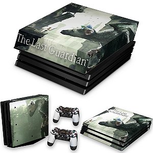 KIT PS4 Pro Skin e Capa Anti Poeira - The Last Guardian