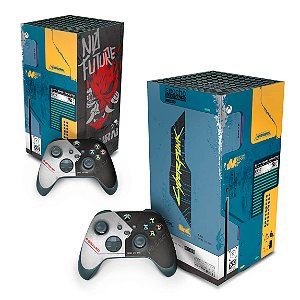 Xbox Series X Skin - Cyberpunk 2077 Bundle