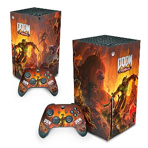 Xbox Series X Skin - Doom Eternal