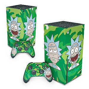 Xbox Series X Skin - Rick And Morty
