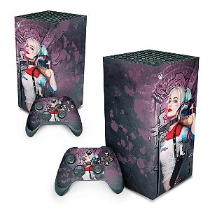 Xbox Series X Skin - Arlequina Harley Quinn