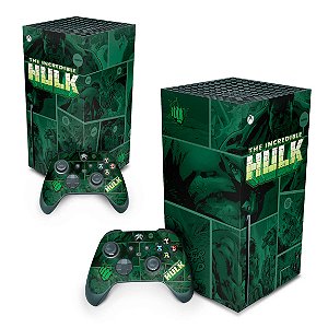 Xbox Series X Skin - Hulk Comics