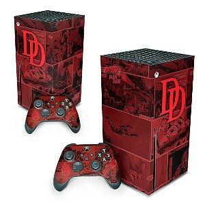Xbox Series X Skin - Daredevil Demolidor Comics