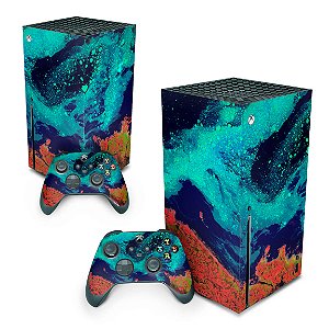 Xbox Series X Skin - Abstrato #105