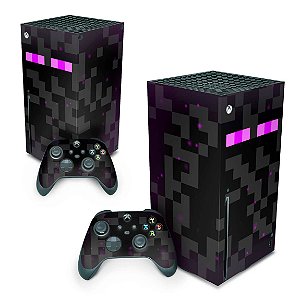Xbox Series X Skin - Minecraft Enderman