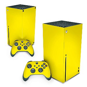 Xbox Series X Skin - Amarelo