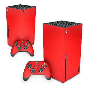 Xbox Series X Skin - Vermelho