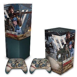 KIT Xbox Series X Skin e Capa Anti Poeira - Call of Duty Vanguard