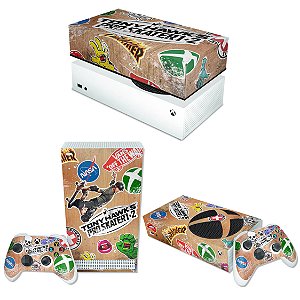 KIT Xbox Series S Skin e Capa Anti Poeira - Tony Hawk's Pro Skater