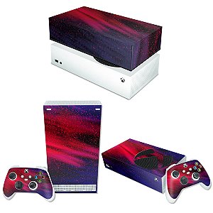 KIT Xbox Series S Skin e Capa Anti Poeira - Abstrato #101