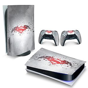 Skin PS5 - Batman Vs Superman Logo