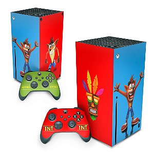 Xbox Series X Skin - Crash Bandicoot