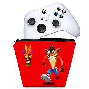 Capa Xbox Series S X Controle - Crash Bandicoot