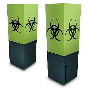 Xbox Series X Capa Anti Poeira - Biohazard Radioativo