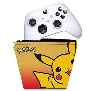 Capa Xbox Series S X Controle - Pokemon Pikachu