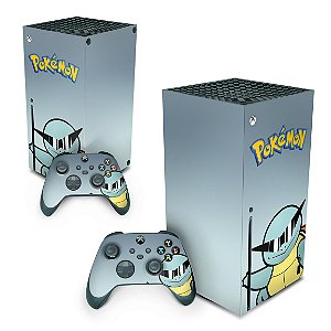 Xbox Series X Skin - Pokemon Squirtle