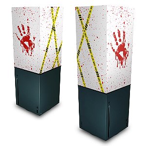 Xbox Series X Capa Anti Poeira - Cena De Crime Scene