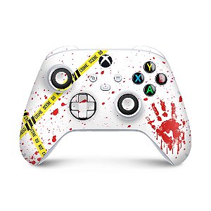 Xbox Series S X Controle Skin - Cena De Crime Scene