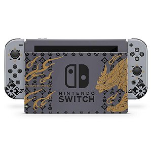 Nintendo Switch Skin - Monster Hunter Rise