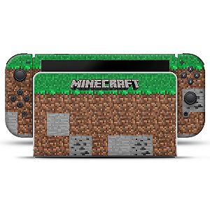 Nintendo Switch Oled Skin - Minecraft