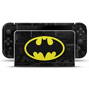 Nintendo Switch Oled Skin - Batman Comics