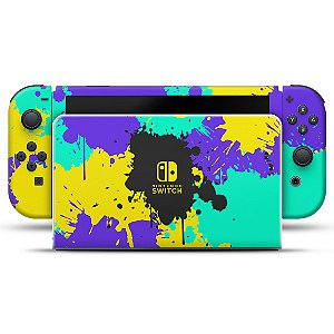 Nintendo Switch Oled Skin - Splatoon 3