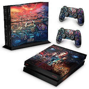 PS4 Fat Skin - Stranger Things