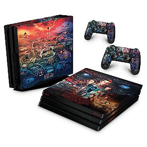 PS4 Pro Skin - Stranger Things