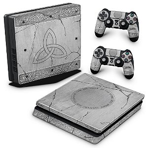 PS4 Slim Skin - Mjolnir Thor Amor e Trovão