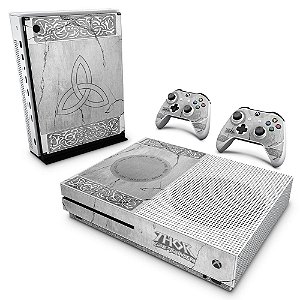 Xbox One Slim Skin - Mjolnir Thor Amor e Trovão