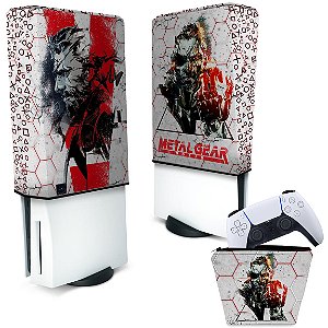 KIT Capa PS5 e Case Controle - Metal Gear Solid