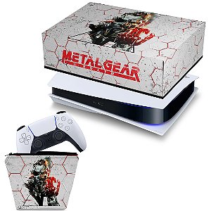 KIT PS5 Capa e Case Controle - Metal Gear Solid