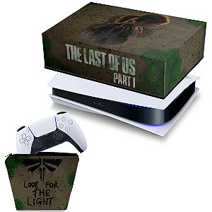 KIT PS5 Capa e Case Controle - The Last of Us Part 1 I