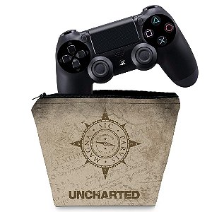 Capa PS4 Controle Case - Uncharted