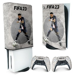 KIT PS5 Skin e Capa Anti Poeira - FIFA 23