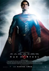 Poster Superman O Homem de Aço E