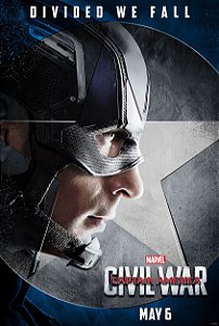 Poster Capitão América Guerra Civil B