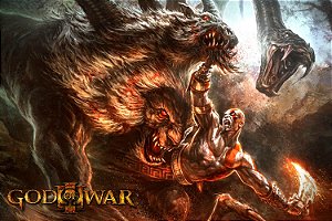 Poster God Of War 3 A