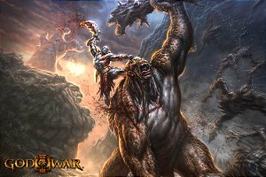 Poster God Of War 3 D