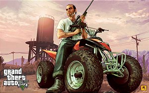 Poster Grand Theft Auto V Gta 5 F