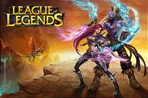 Poster League of Legends LOL A