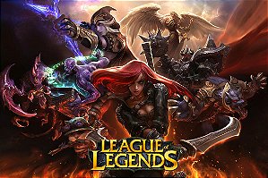 Poster League of Legends LOL B
