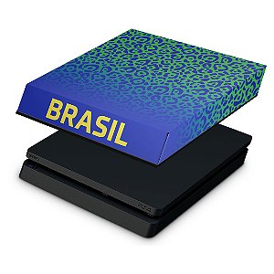 PS4 Slim Capa Anti Poeira - Brasil