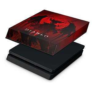 PS4 Slim Capa Anti Poeira - Diablo IV 4
