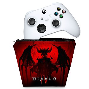 Capa Xbox Series S X Controle - Diablo IV 4