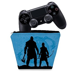 Capa PS4 Controle Case - God of War Ragnarok Edition