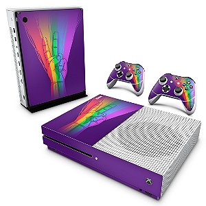 Xbox One Slim Skin - Rainbow Colors Colorido
