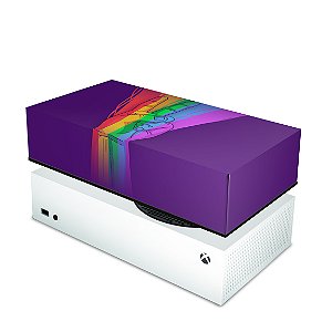 Xbox Series S Capa Anti Poeira - Rainbow Colors Colorido