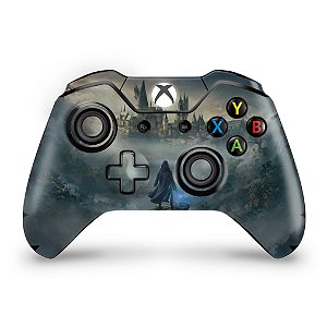 Skin Xbox One Fat Controle - Hogwarts Legacy