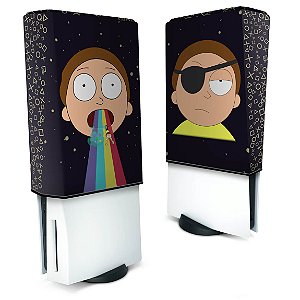 Capa PS5 Anti Poeira - Morty Rick And Morty